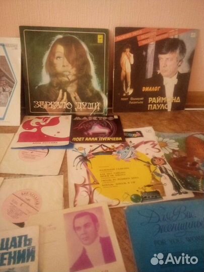 Пластинки виниловые СССР