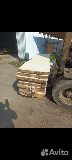 Столешницы из необрезной ели