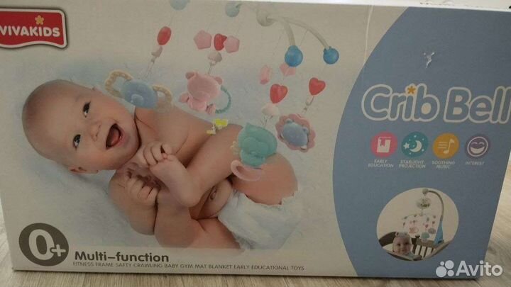 Мобиль на кроватку новый