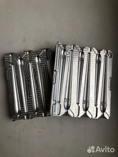 Формы для литья грузил чпу