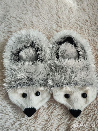 Носки вязанные, ручная работа