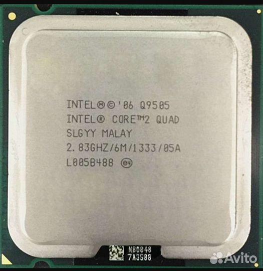 Процессор core quad q9505 lga 775