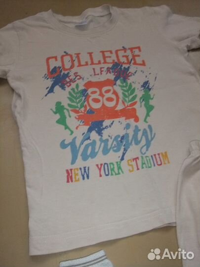 Костюм на лето или в садик носить.Рост 116