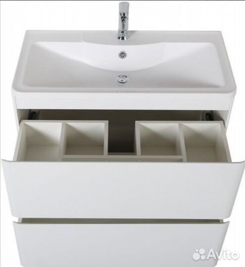 Тумба с раковиной BelBagno Albano 80 напольная