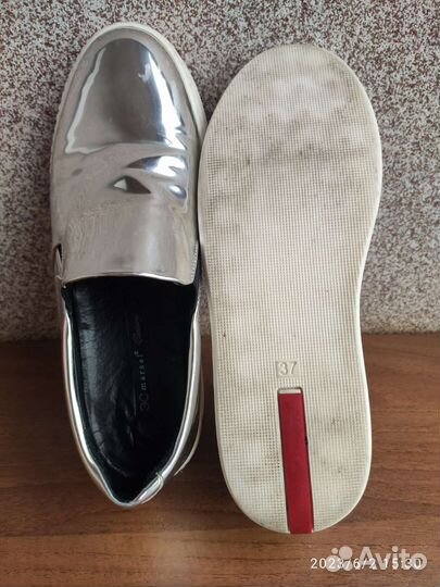 Слипоны женские 36 размер натуральная кожа