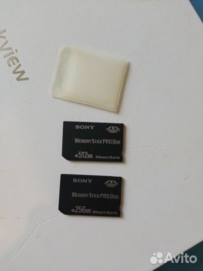 Карта памяти Sony memory stick pro duo 512mb