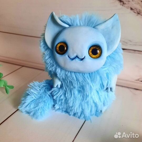 Пламф Авторская игрушка в смешаной технике