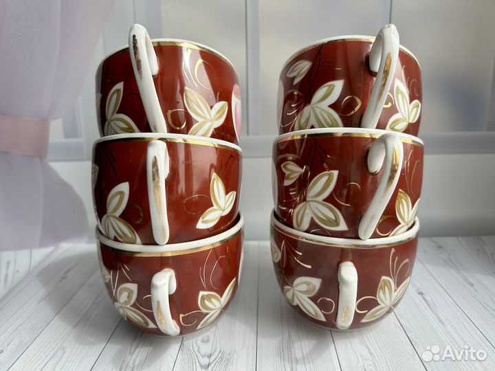 Чайный сервиз вербилки СССР