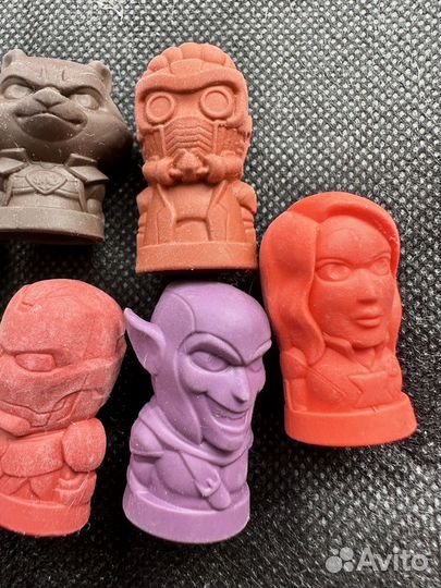 Марвел стиратели (ластики из Пятёрочки) marvel