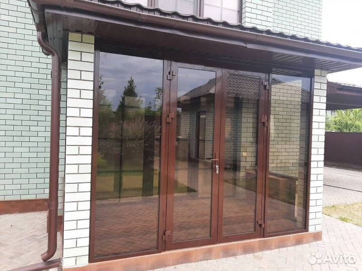 Алюминиевые двери, входные группы