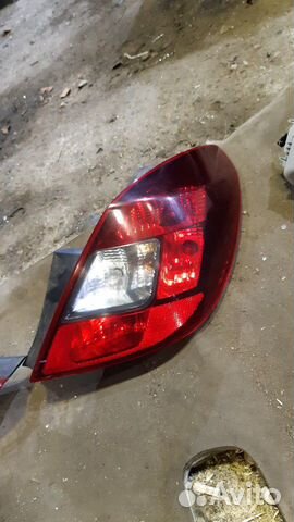 Фонарь задний правый opel corsa D