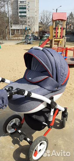 Коляска 2 в 1 Adamex Barletta