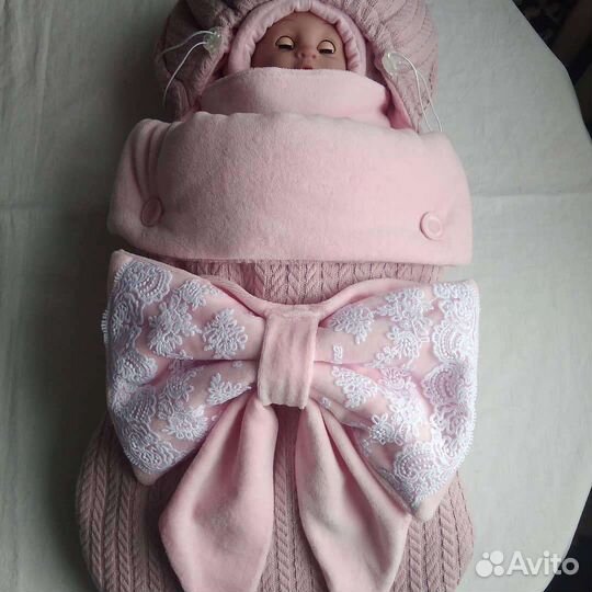 Конверт на выписку для девочки