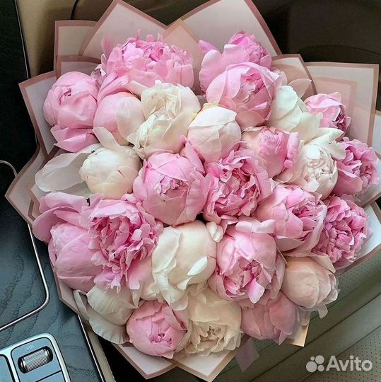 Пионы Розы Доставка