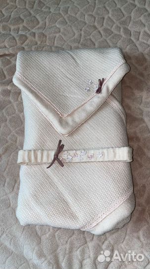 Плед детский на выписку