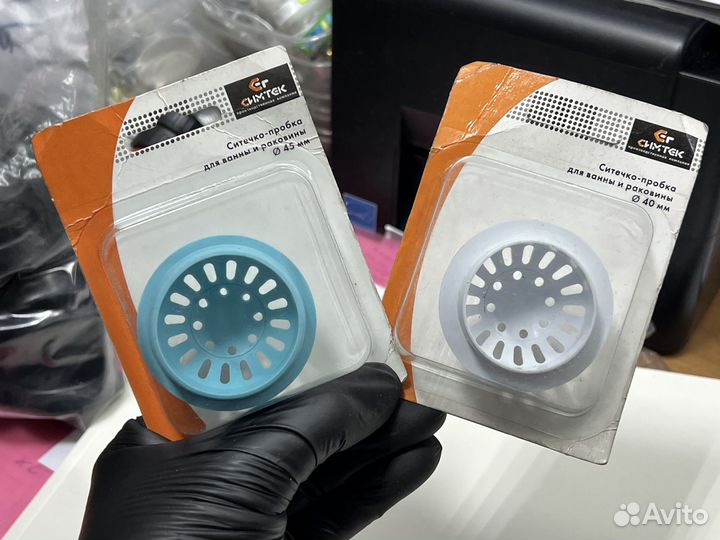 Пробка-ситечко д/ванны 40мм