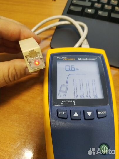 Кабельный идентификатор RJ-45 для лвс