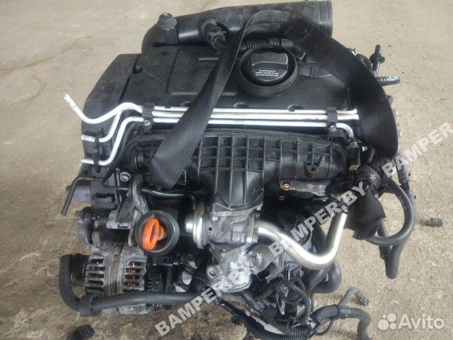 BKD Двигатель к Skoda Superb, 2009 г. 2.0 л, дизел