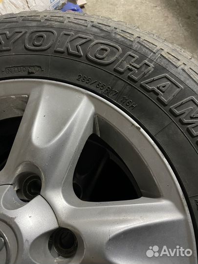 Колес на тойота ленд крузер 200. R18