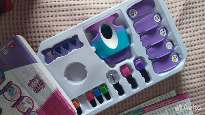 Набор go glam для маникюра детский