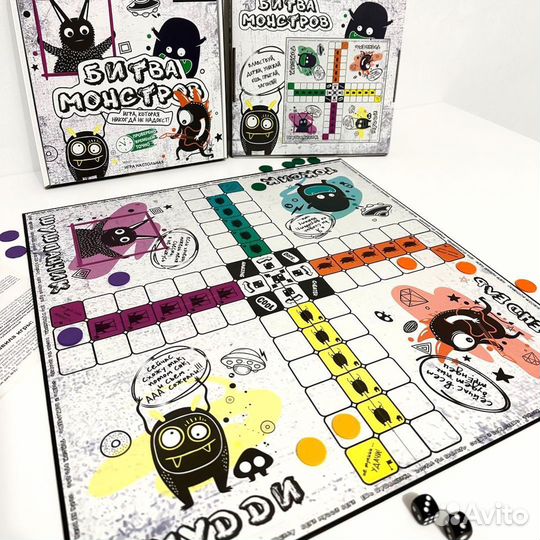 Настольная игра Битва монстров