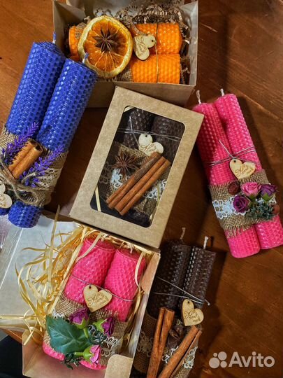 Свечи из вощины