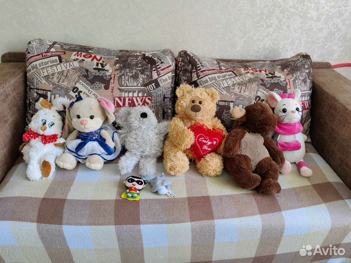 Мягкие игрушки пакетом