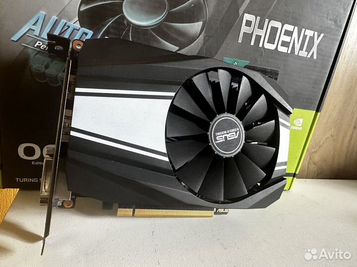 Видеокарта 1660ti Asus Phoenix гарантия