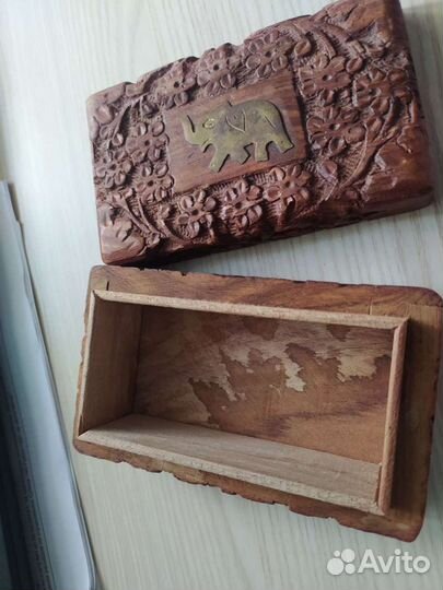 Шкатулки из дерева