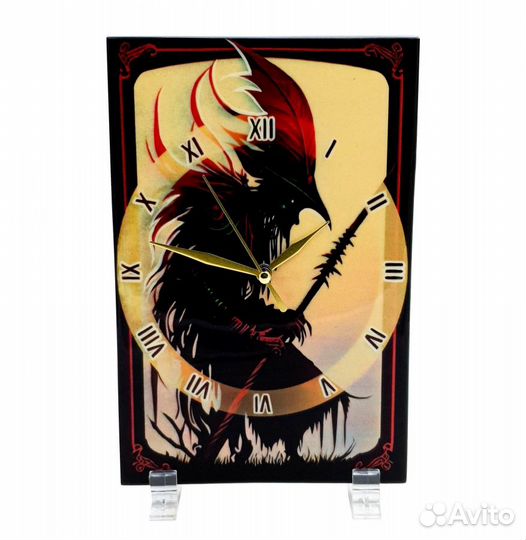 Декоративные часы пугало 6