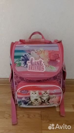 Рюкзак школьный для девочки б/у