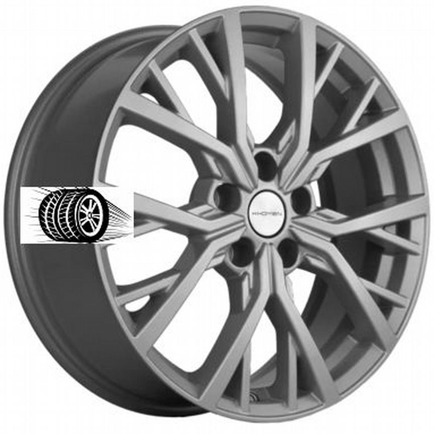 Литые диски Khomen Wheels 7×R18 5×114.3