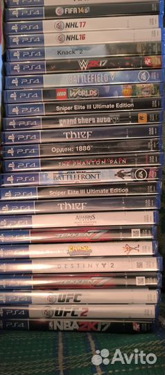 Диски на PS4, PS3, PS vita, PSP,Xbox 360, Xbox One
