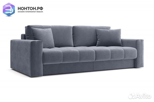 Диван тик-так Монарх темно-серый