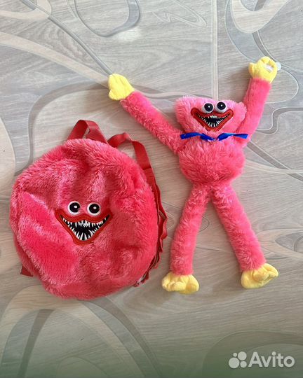 Хаги ваги и киси миси игрушка и рюкзаг