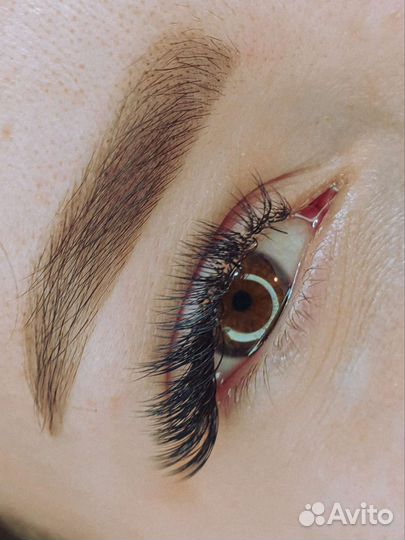 Наращивание ресниц на дому
