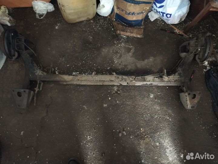 Тележка задняя mazda demio