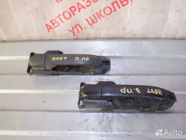 Ручка двери дверная наружная Ниссан Ноут