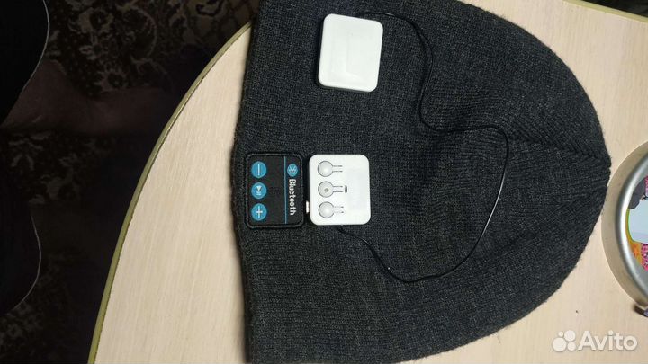 Шапка с bluetooth наушниками
