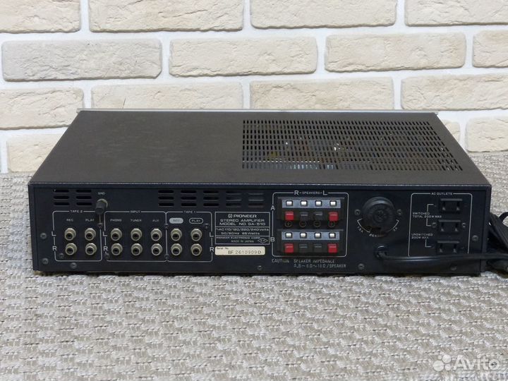 Pioneer SA-510 itra усилитель голубая серия