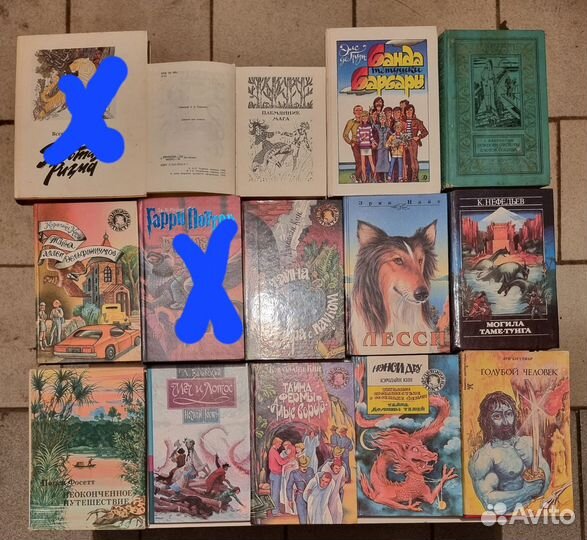 Детские книги на выбор 58шт
