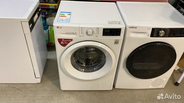 Стиральная машина LG F4J5TNP3W белый