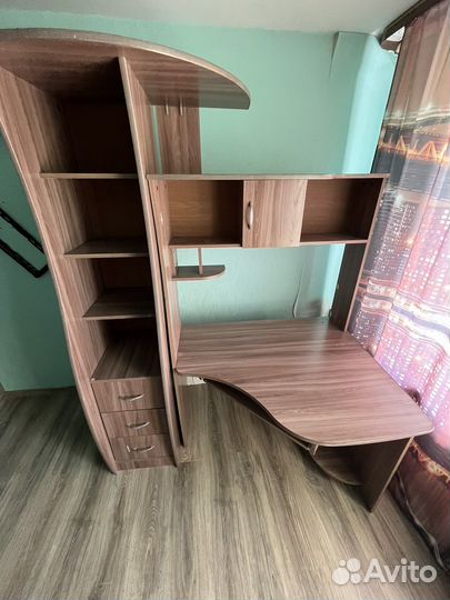 Компьютерный стол со шкафом бу