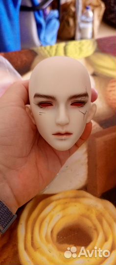 Голова BJD Ringdoll Codename R оригинал 1/3 с мейк