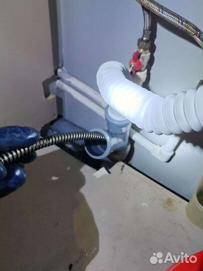 Прочистка канализации, устранение засоров