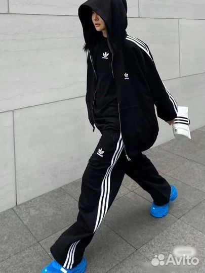 Зип худи Balenciaga x Adidas