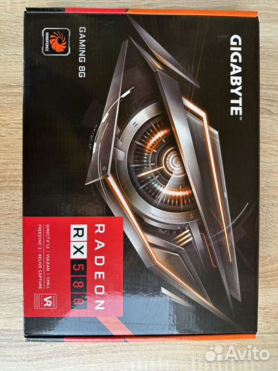 Видеокарта gigabyte rx 580