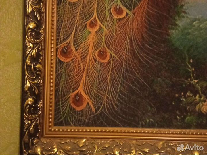 Павлины гобелен картина