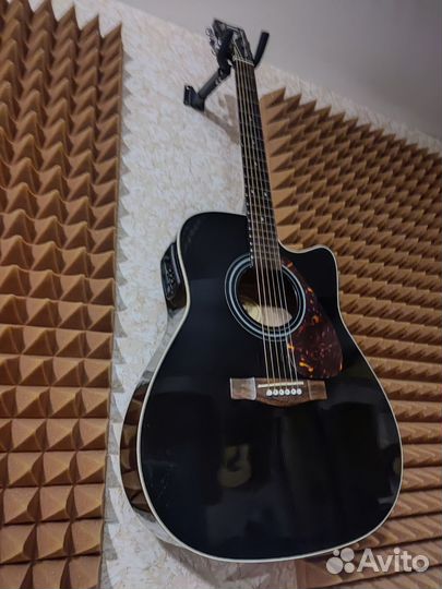 Гитара эл/акустика Yamaha FX370 C BL/ обмен