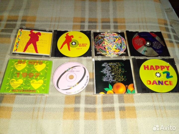 DJ Hits. Зарубеж.techno-dance 90-х г.12 аудио cd